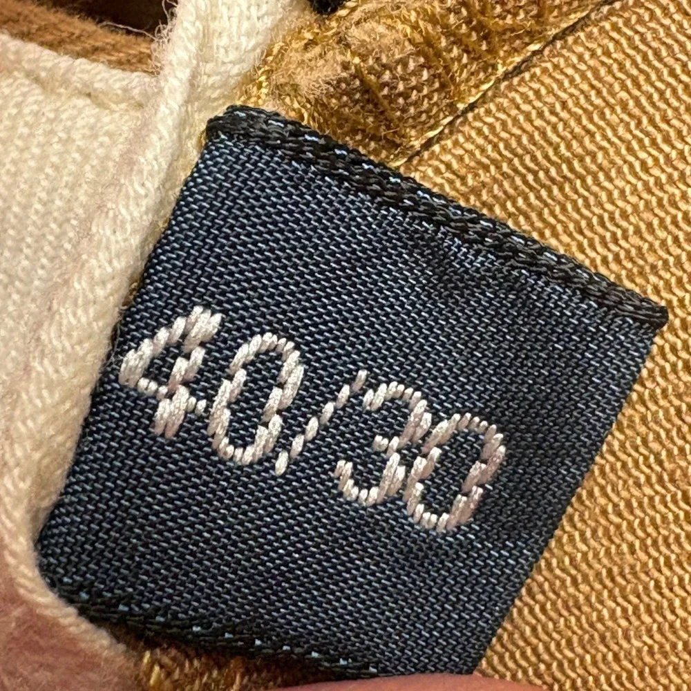 Polo Ralph Lauren Preston Pant Mens 40x30 Tan Khaki Chino Cotton Straight Leg